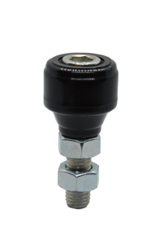 CP320 Polyamidový vodící váleček D-32.5mm, H-39mm, M12 pro horní vedení posuvných bran